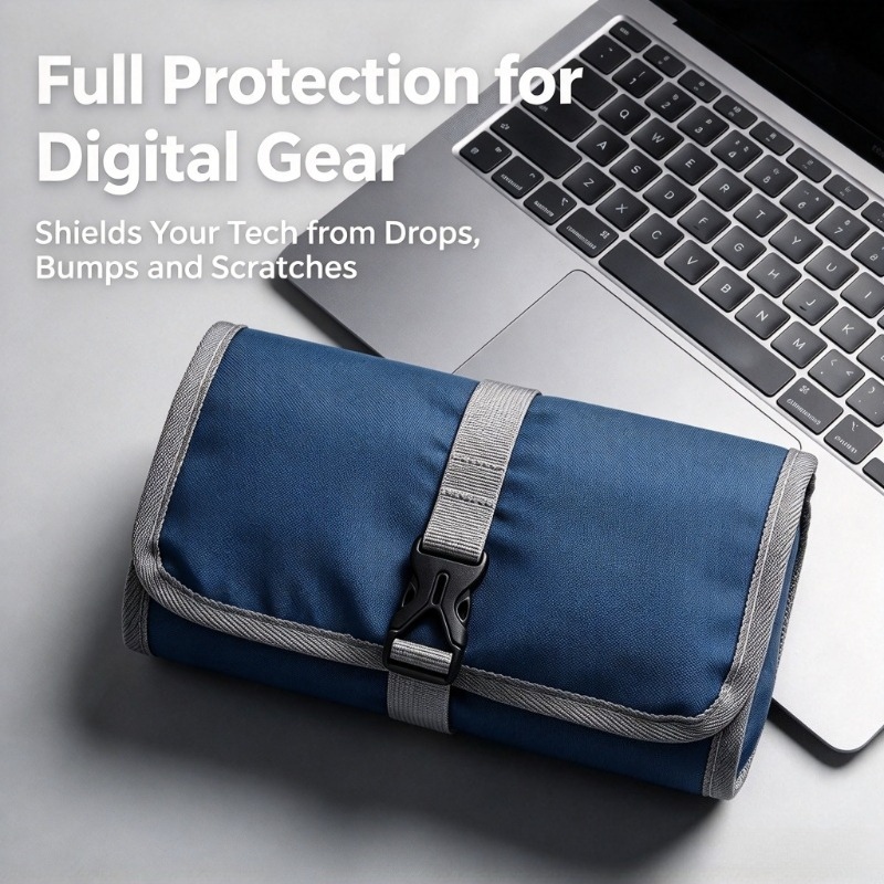 Büyük Kapasiteli Kablo Düzenle - Tech Accessories Travel Organizer Pouch incelemesi ve fiyatı